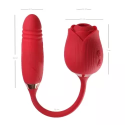Damski stymulator Bia to bezdotykowa stymulacja łechtaczki oraz waginalny mały wibrator