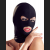 Czarna maska BDSM Bad Kitty, fetysz, zabawy w dominację i uległość