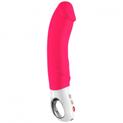 Duży wibrator w kolorze różowym. Gotowa na orgazm?