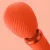 Wibrator różdżka mikrofon w energetycznym pomarańczowym kolorze